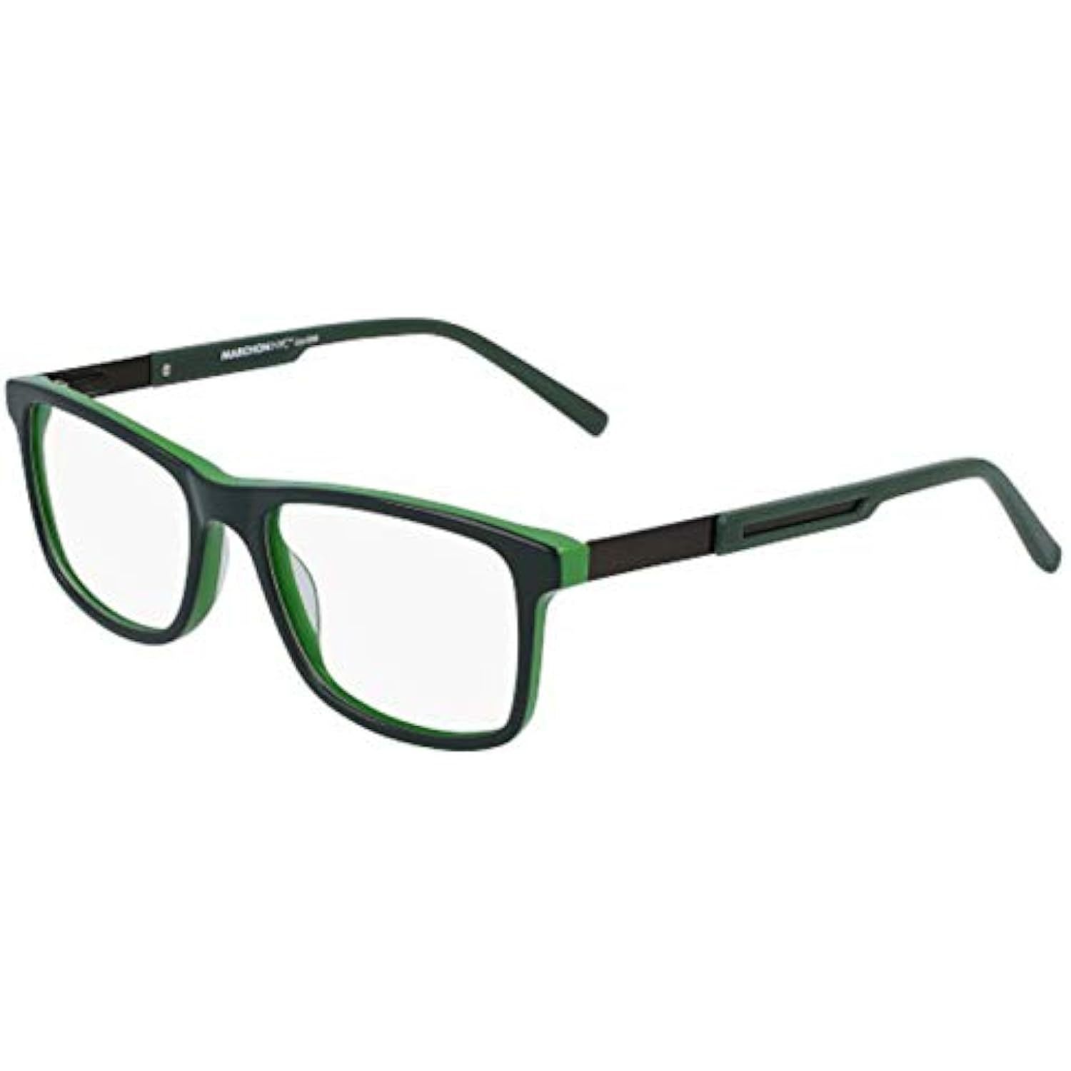 New Kids Marchon Jr M-6501 301 Olive Eyeglasses 48mm With Case